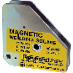 Magnetic Welding Square - Standard Heavy Duty - 3 3/4″ × 3/4″ × 4 3/8″-75 lbs Holding Capacity - Exact Tooling