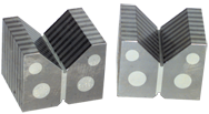 Magnetic Chuck V-Blocks (Set of 2) - Exact Tooling