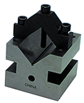 #NVB222I - 2-1/2 x 2 x 2-1/2'' - Single V-Block & Clamp - Exact Tooling