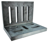 9 x 7 x 6" - Machined Open End Slotted Angle Plate - Exact Tooling