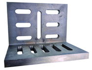 12 x 9 x 8" - Machined Open End Slotted Angle Plate - Exact Tooling