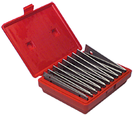 #TPS11 - 10 Piece Set - 1/8'' Thickness - 1/8'' Increments - 1/2 to 1-5/8'' - Parallel Set - Exact Tooling