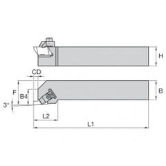 NSR164D W TOOLHOLDER - Exact Tooling