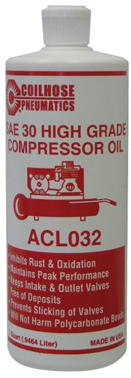 #ACL130 - 1 Gallon - HAZ58 - Air Compressor Oil - Exact Tooling