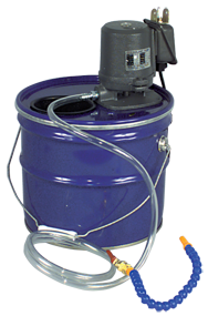 National Coolant Pump - 10 Gallon - 1/8 HP - Exact Tooling