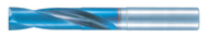 L9831 1/4 AQUA EX FLAT DRILL W/RAD - Exact Tooling