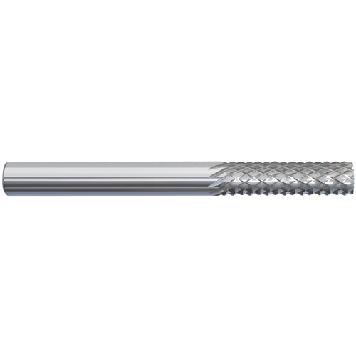 1/4 × 3/4 × 1/4 × 2 Solid Carbide Router - No End Cut - Exact Tooling