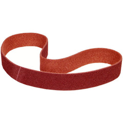 1″ × 42″ Non-Woven Narrow Belt Aluminum Oxide Rapid Prep Medium Grit - Exact Tooling
