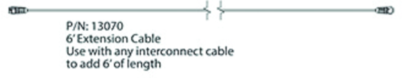 EXTENSION CABLE 6 FT/1.8M - Exact Tooling