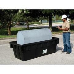 Fuel Tank Containment W/ Drain 275 lb - Exact Tooling
