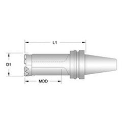 OP3 1LBT40 Opening Spade Drill - Exact Tooling