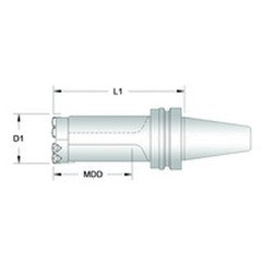 OP3 1LBT50 Opening Spade Drill - Exact Tooling