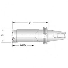 OP4 1SDV50 Opening Spade Drill - Exact Tooling