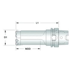 OP3 1LHSK100 Opening Spade Drill - Exact Tooling