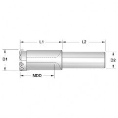 OP3 1S40M Opening Spade Drill - Exact Tooling