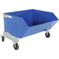 Portable Hopper Tilt Refuse 1 Cubic Yd - Exact Tooling