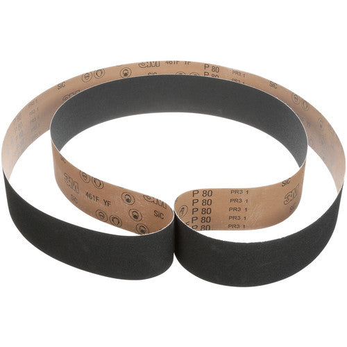 3M Cloth Belt 461F 4″ × 156″ P600 XF-weight Sine-Lok Precision Roll Grinding - Exact Tooling