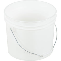 White Open Head Pail Steel Hand 2 Gal - Exact Tooling