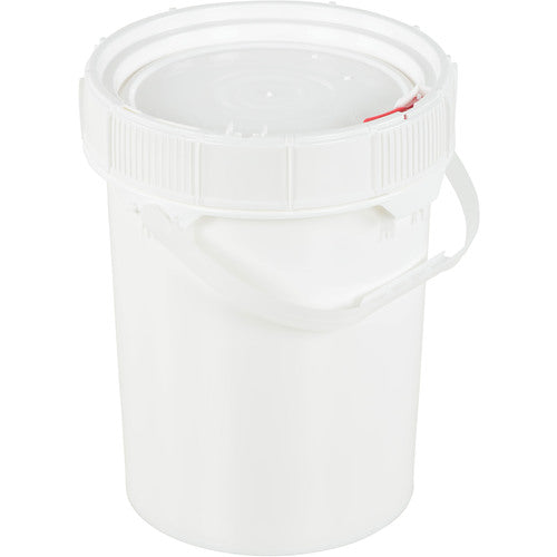 White Screw Top Pail & Lid 5 Gallon - Exact Tooling