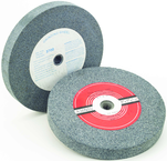 10" - 120 Grit - Aluminum Oxide - Grinding Wheel - 1" Face - 1" Arbor - Exact Tooling
