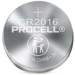 ‎PC2016 3V Lithium Coin Batteries-Priced per Sheet of 5 - 4 Sheets Min. (20 Batteries) - Exact Tooling