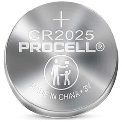 ‎PC2025 3V Lithium Coin Batteries-Priced per Sheet of 5 - 4 Sheets Min. (20 Batteries) - Exact Tooling