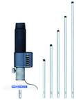 Mechanical Digital Depth Micrometer - 0-6" Range - 4" Base - .001" Graduation - Exact Tooling