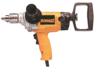 #DW130V - 9.0 No Load Amps - 0 - 550 RPM - 1/2'' Keyed Chuck - D-Handle Reversing Drill - Exact Tooling
