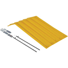 Yellow Poly Lid Size 0.5 Style H Hopper - Exact Tooling
