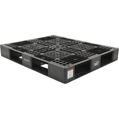 Black Plastic Pallet 6600 lb 48 × 40 - Exact Tooling