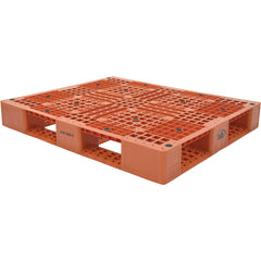 ‎Orange Plastic Pallet 6600 lb-48 × 40 - Exact Tooling
