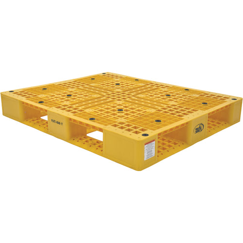 Yellow Plastic Pallet 8000 lb 47 3/8 × 39 3/8 - Exact Tooling