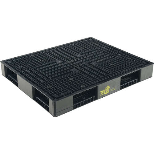 Black Plastic Pallet 8800 lb 47 × 40 - Exact Tooling
