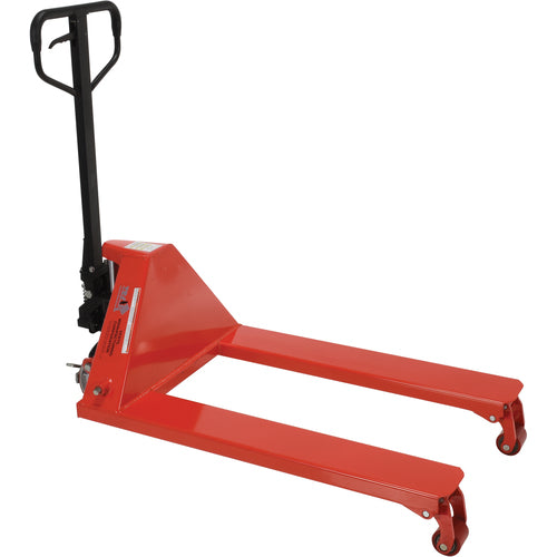 Heavy Duty Wheel Nose Pallet Truck 27 × 38 - Exact Tooling