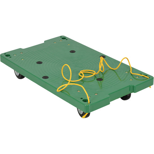Plastic Dolly W/Pull Rope 30 × 18″ 500lb - Exact Tooling