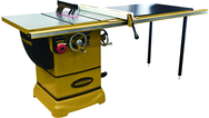 PM1000 Table Saw, 1-3/4HP 1PH 115V, 52" AF - Exact Tooling