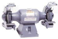 Bench Grinder - #8107W; 8 x 1 x 3/4'' Wheel Size; 3/4HP; 1PH; 115/230V Motor - Exact Tooling