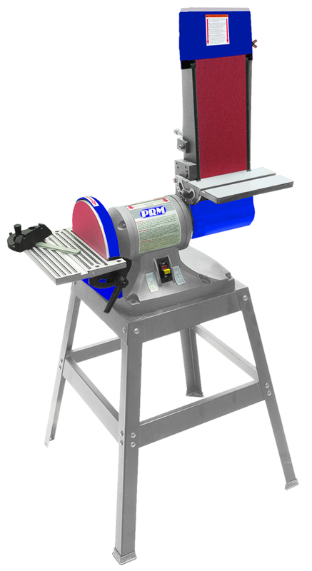 6" x 48" Belt and 9" Disc Combination Sander 1HP 115/230V 1PH; Open Stand; Miter Gauge - Exact Tooling