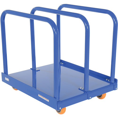 Heavy Duty Panel Cart 4K 5 × 2 Poly (Orange) - Exact Tooling