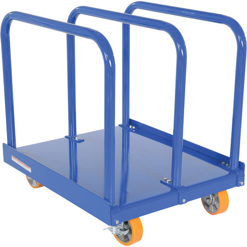 Heavy Duty Panel Cart 4K 6 × 2 Poly (Orange) - Exact Tooling