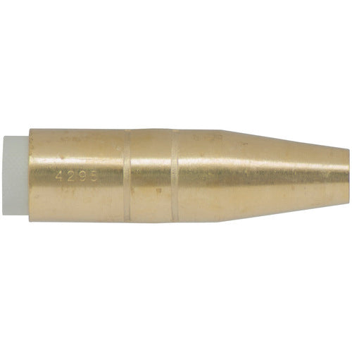 4295 3/8″ MIG Nozzle Brass-Tapered - Exact Tooling