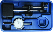 Fine Adjust Magnetic Base with IP54 Dial Indicator in Case - Exact Tooling