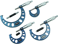 0-4" .0001" Outside Micrometer Set - Exact Tooling