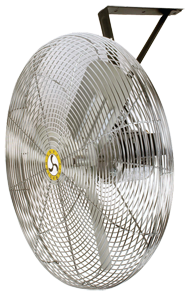 24" Wall / Ceiling Mount Commercial Fan - Exact Tooling