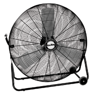 30" Floor Fan; 3-speed; 1/4 HP; 120V - Exact Tooling