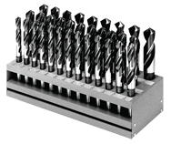 33 Pc. HSS Reduced Shank Drill Set - Exact Tooling