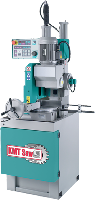 14" CNC automatic saw fully programmable; 4" round capacity; 4 x 7" rectangle capacity; ferrous cutting variable speed 13-89 rpm; 4HP 3PH 230/460V; 1900lbs - Exact Tooling