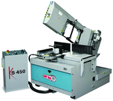 KS600 20" Double Mitering Bandsaw; 4HP Blade Drive - Exact Tooling