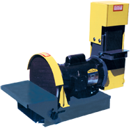 4" x 36" Belt and 10" Disc Bench Top Combination Sander with Full Safety Belt Guard 1/2HP 110V; 1PH - Exact Tooling