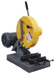 Straight Cut Saw - #HS14; 14: Blade Size; 5HP; 3PH; 220/440V Motor - Exact Tooling
